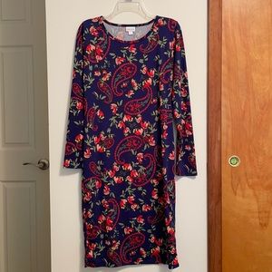 Paisley LuLaRoe Debbie Dress- Size M